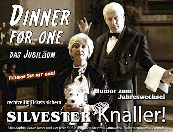 Poster von «Dinner for one – das Jubiläum»