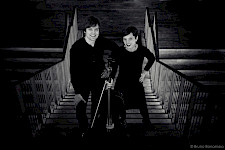 Schwarz-Weiß-Bild: Artem Belogurov & Octavie Dostaler-Lalonde