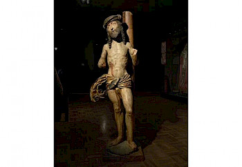Jesus-Statue von Orgelandacht zur Sterbestunde Jesu
