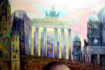 Gemälde Brandenburger Tor von Berlin