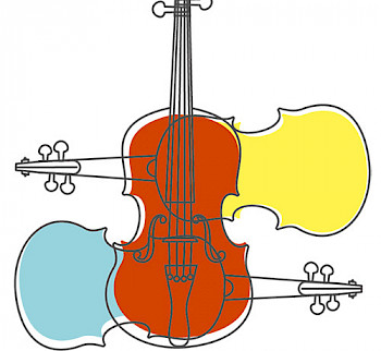 Zeichnen: Geige