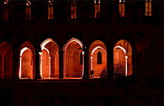 Kloster Chorin in der Nacht