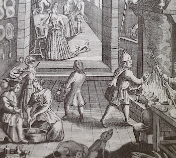 Ausschnitt aus einem Kochbuch des 17. oder 18. Jahrhunderts