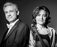 Vladimir Stoupel und Judith Ingolfssohn (Violine)