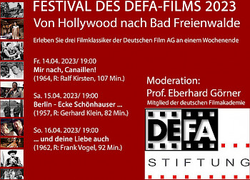 Poster von Festival des DEFA-Film 2023