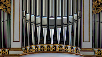 Die Röhre von einem Orgel