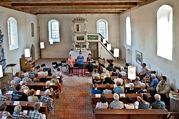 Konzert in der Dorfkirche Fergitz, Photo: R. Nickolaus
