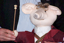 Figur von einem Schwein