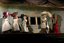 Figuren: Die drei Musketiere und 2 königlichen Männer