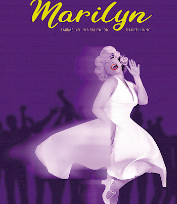 Marilyn Monroe in ihrem berühmten weißen Kleid