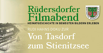 Poster «Von Tasdorf zum Stienitzsee», Illustration: Rüdersdorfer Heimatfreunde e.V.