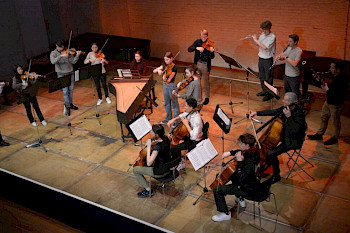 Teilnehmer des Meisterkurses Kammermusik der Internationalen Musikakademie