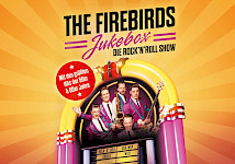 The Firebirds zeigen ihre Musikinstrumente