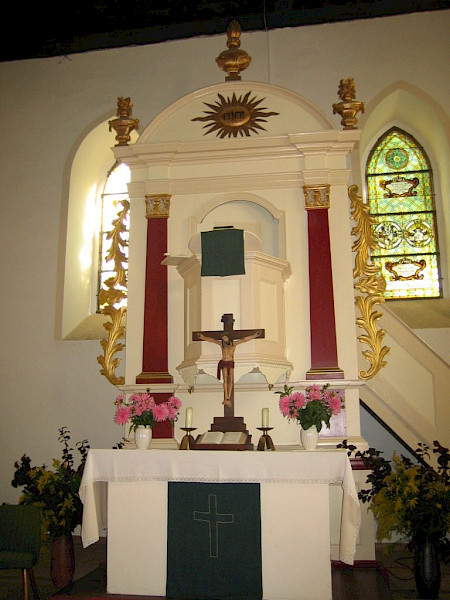Dorfkirche Ringenwalde Altar
