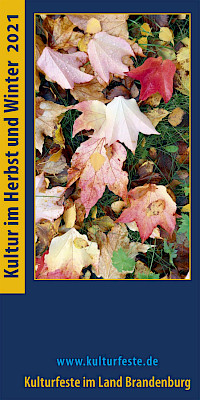 Titelseite der Broschüre Kultur in Herbst und Winter 2021