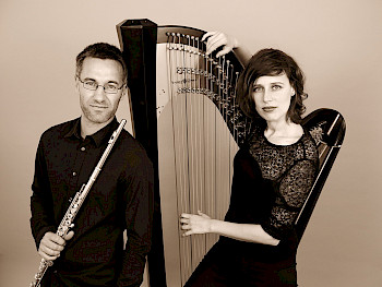 Duo mit Flöte und Harfe